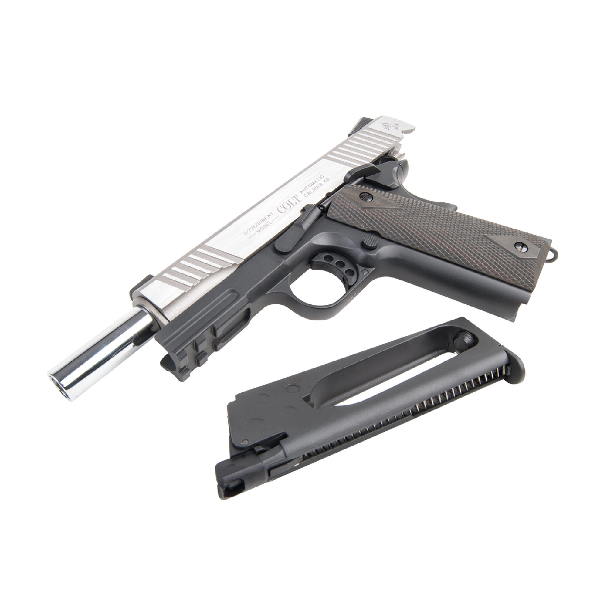 Colt 1911 Railgun Bicolor 6mm – Airsoft Co2 BlowBack