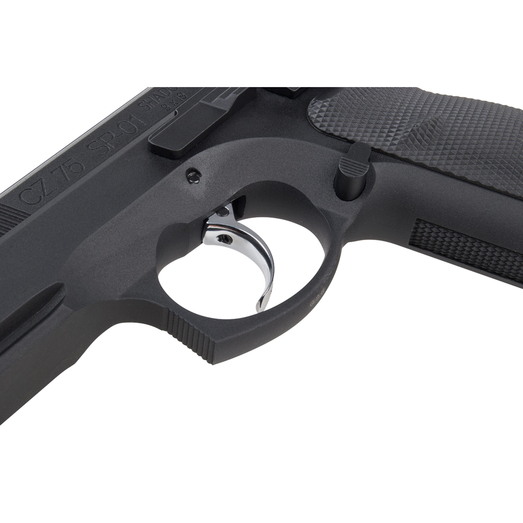 CZ 75 SP-01 Shadow Schwarz 6mm – Airsoft Gas BlowBack