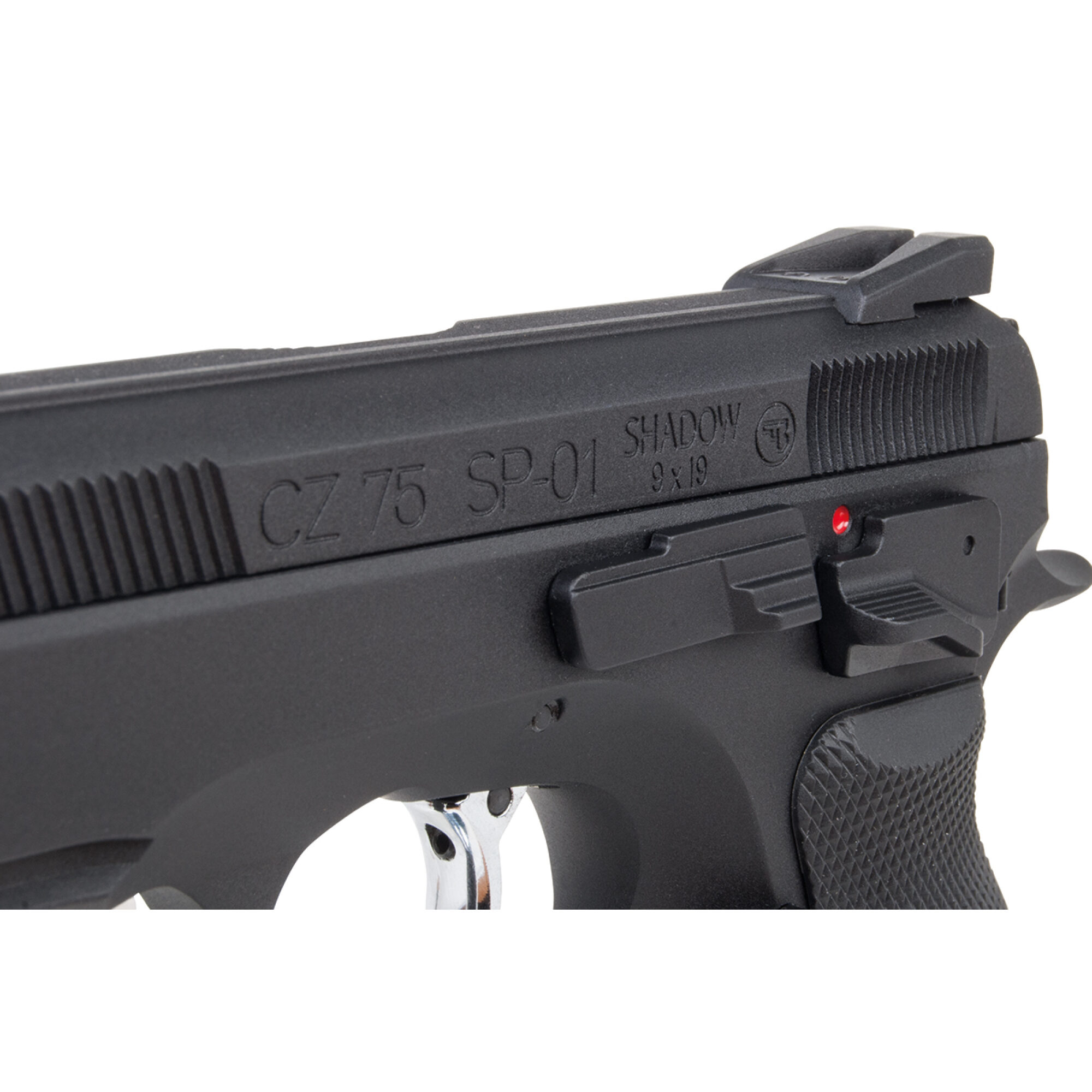 CZ 75 SP-01 Shadow Schwarz 6mm – Airsoft Gas BlowBack