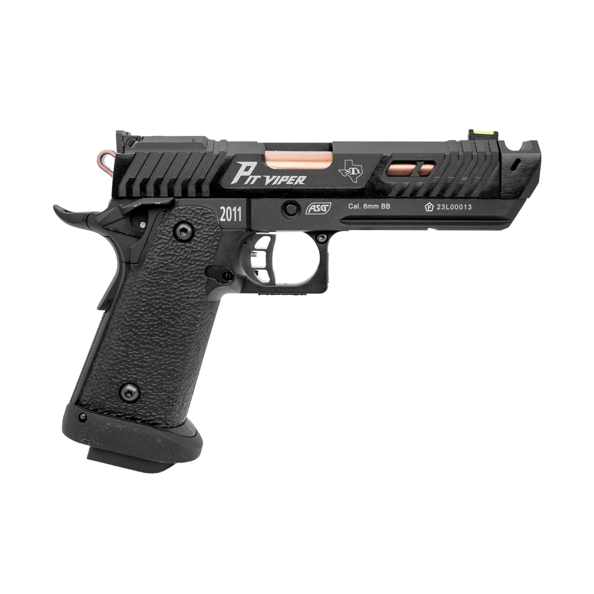 STI Pit Viper Schwarz 6mm – Airsoft Co2 BlowBack