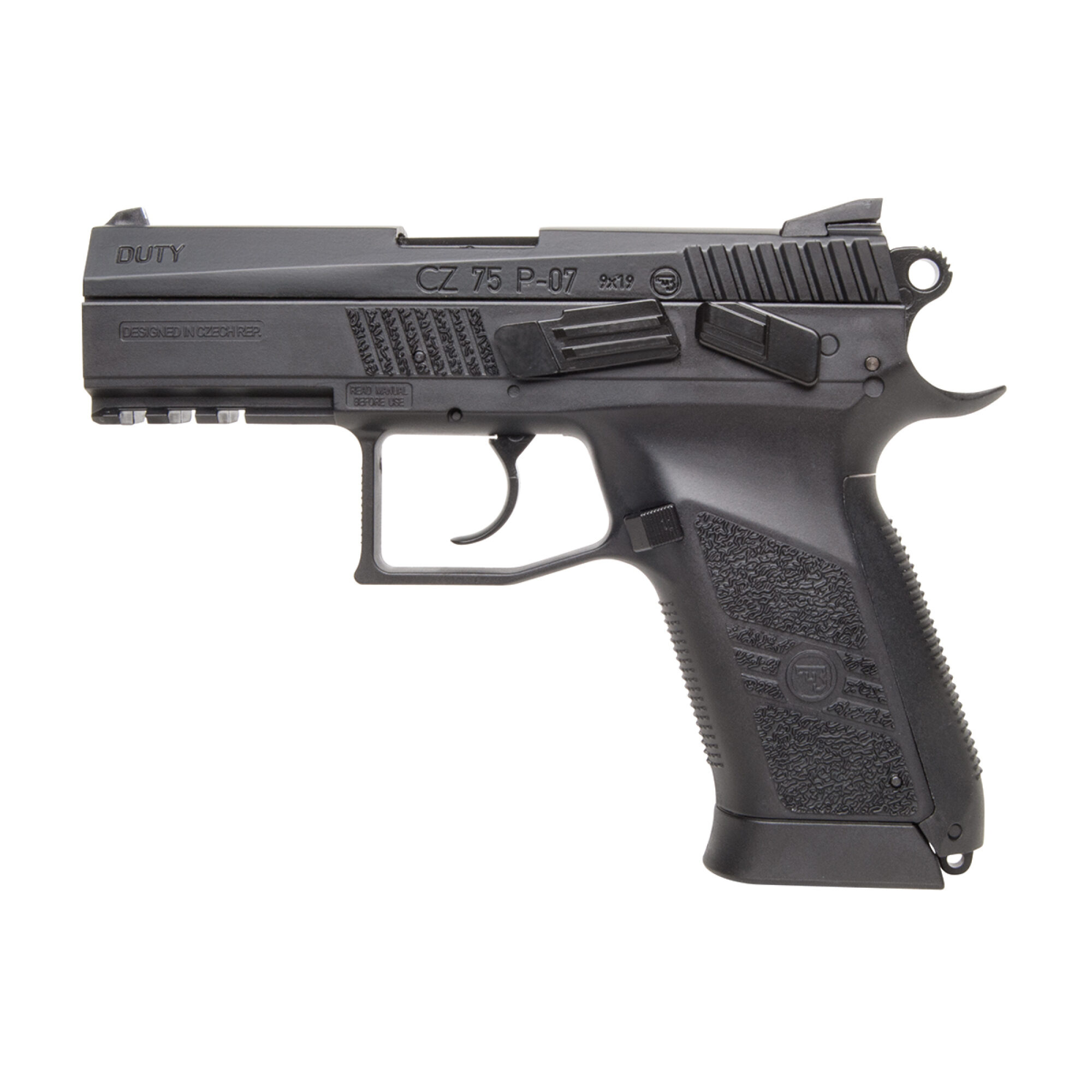 CZ 75 P-07 Duty Schwarz 6mm – Airsoft Co2 BlowBack