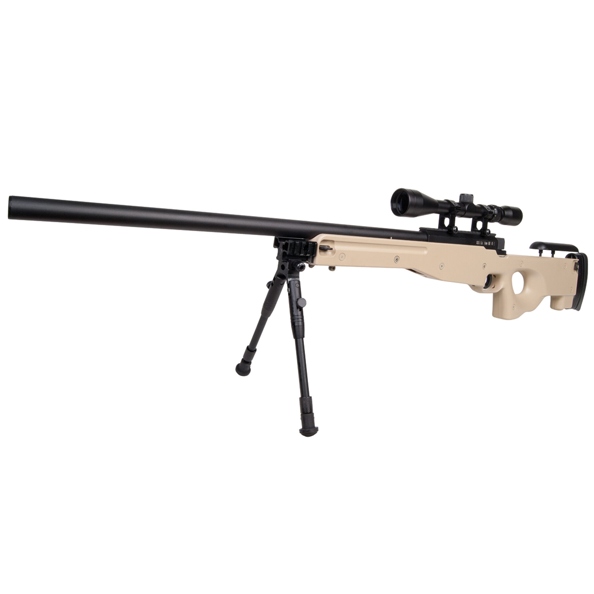 MB01 Tactical Sniper Tan 6mm GSG – Airsoft Federdruck