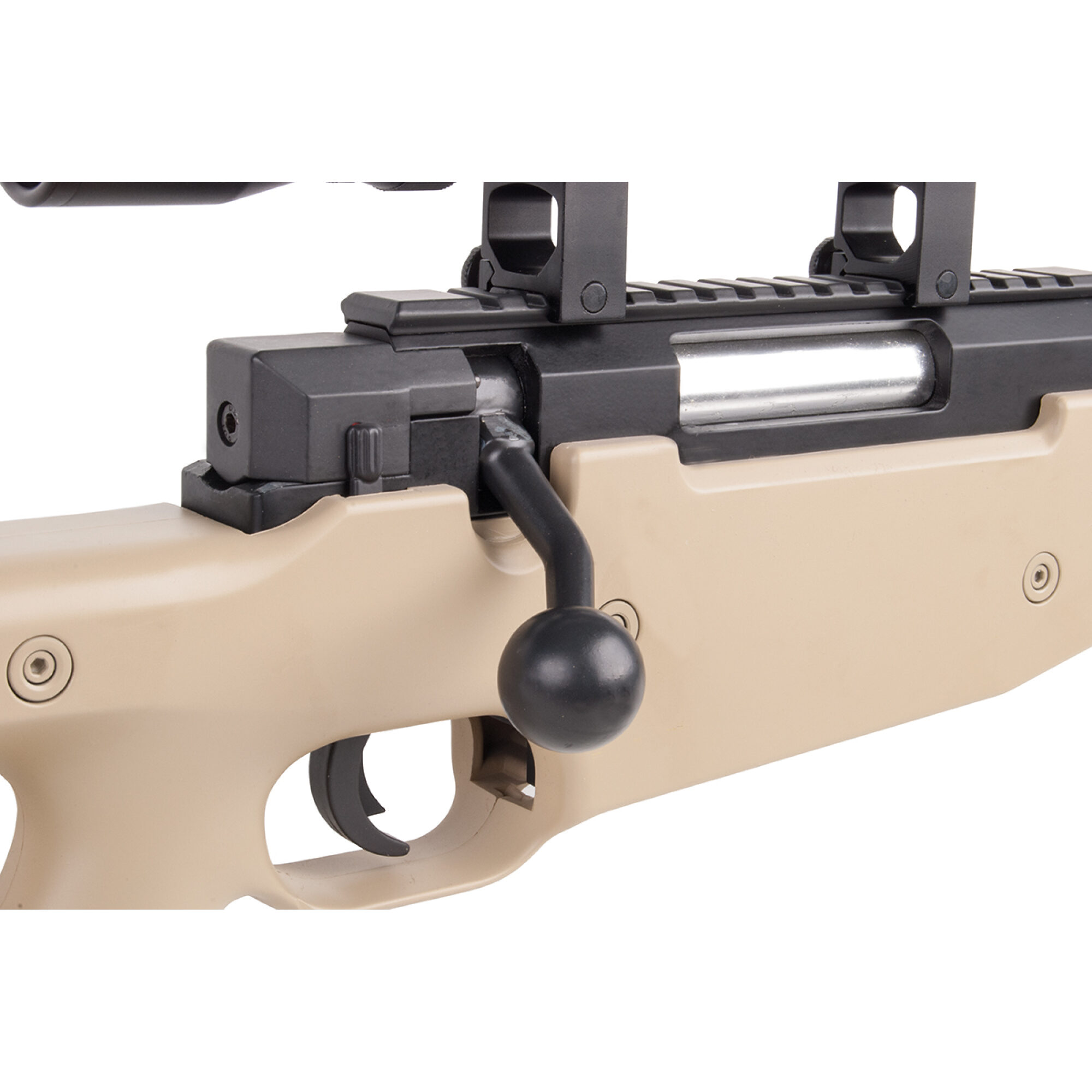 MB01 Tactical Sniper Tan 6mm GSG – Airsoft Federdruck