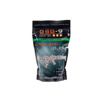 BIO BBs 0.25g 6mm 4.000 Stück GSG-9 Organic Line