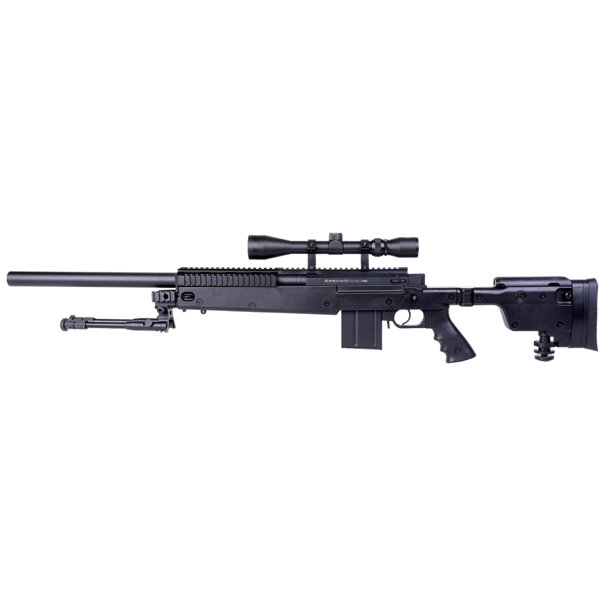 GSG 4406 Sniper Schwarz 6mm – Airsoft Federdruck