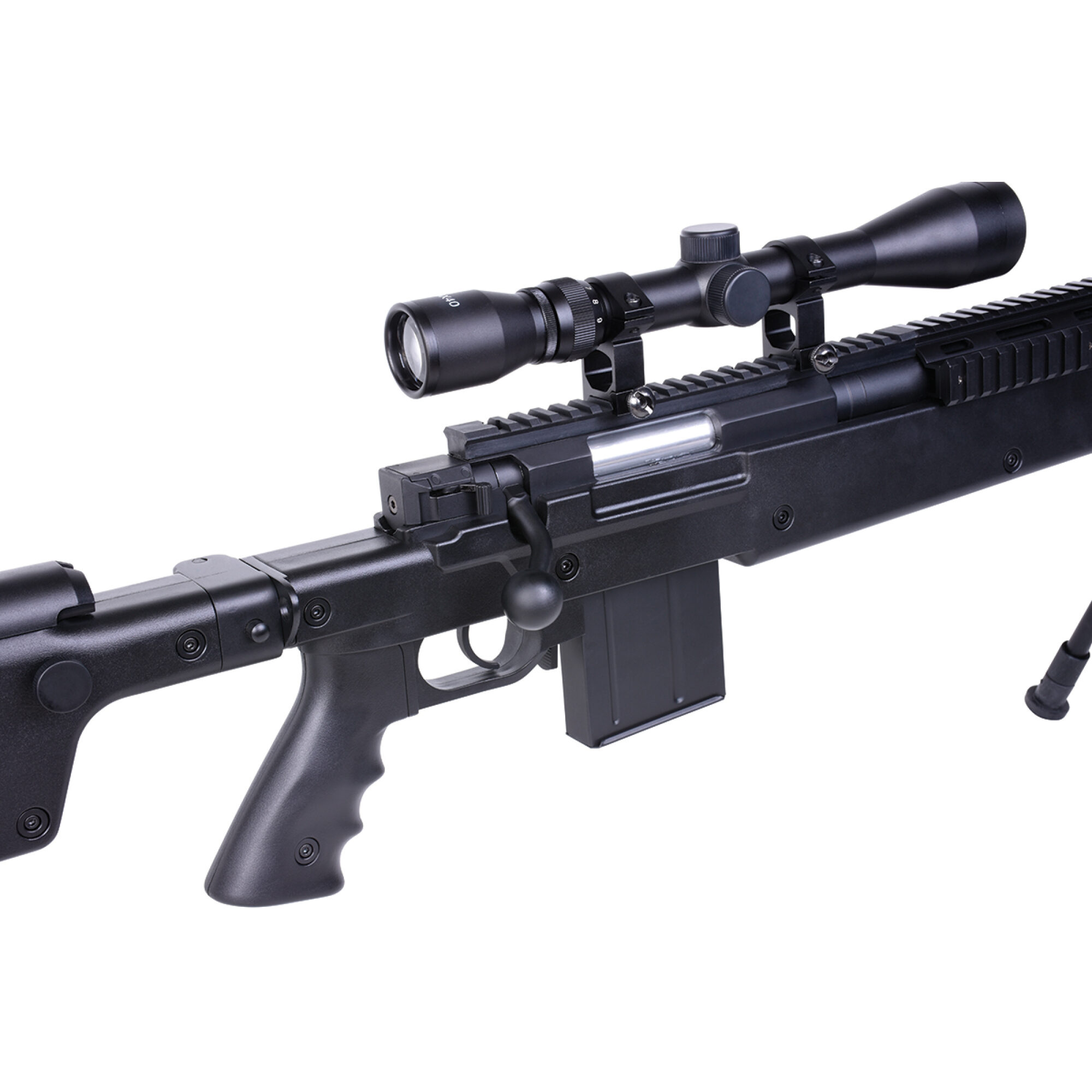 GSG 4406 Sniper Schwarz 6mm – Airsoft Federdruck