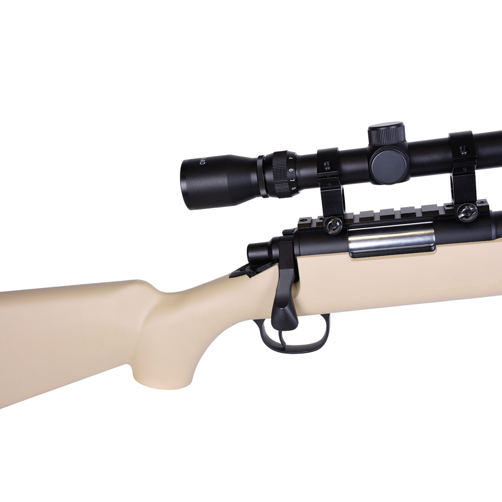 GSG MB07 Sniper Tan 6mm – Airsoft Federdruck