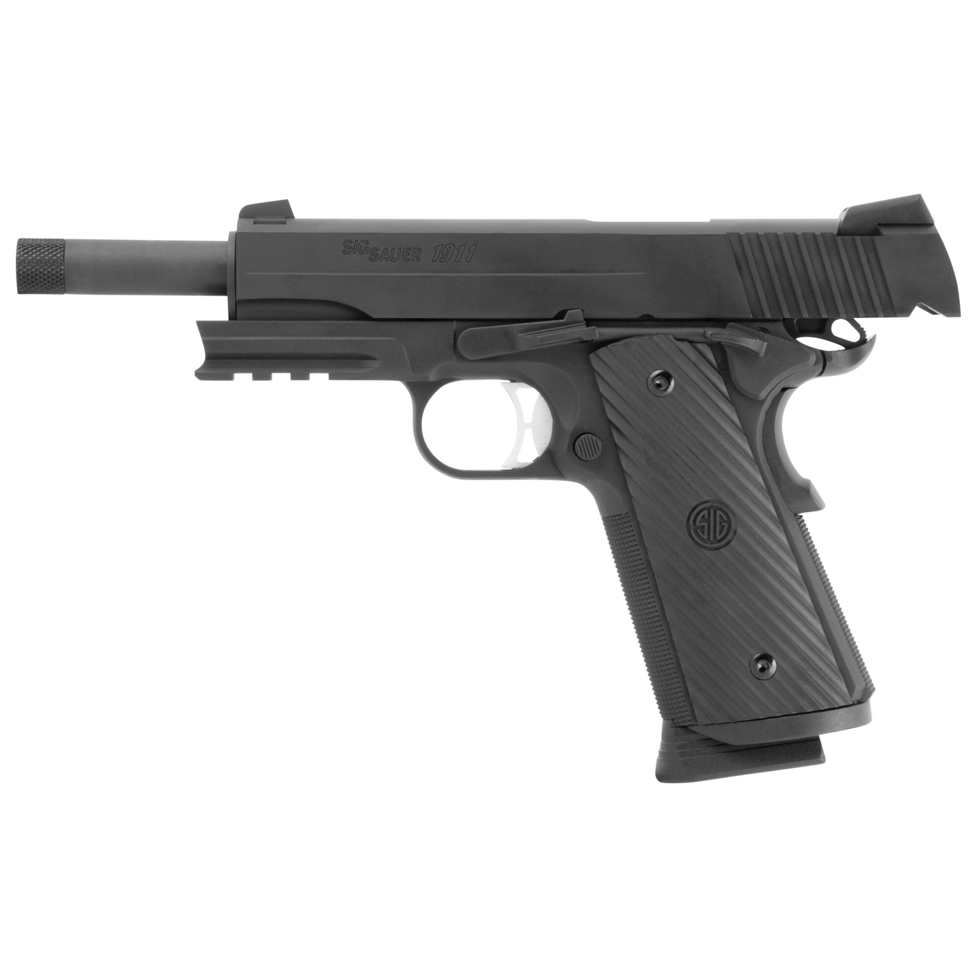 ProForce 1911 TACOPS Schwarz 6mm SIG SAUER - Airsoft Co2 BlowBack – Bild 3