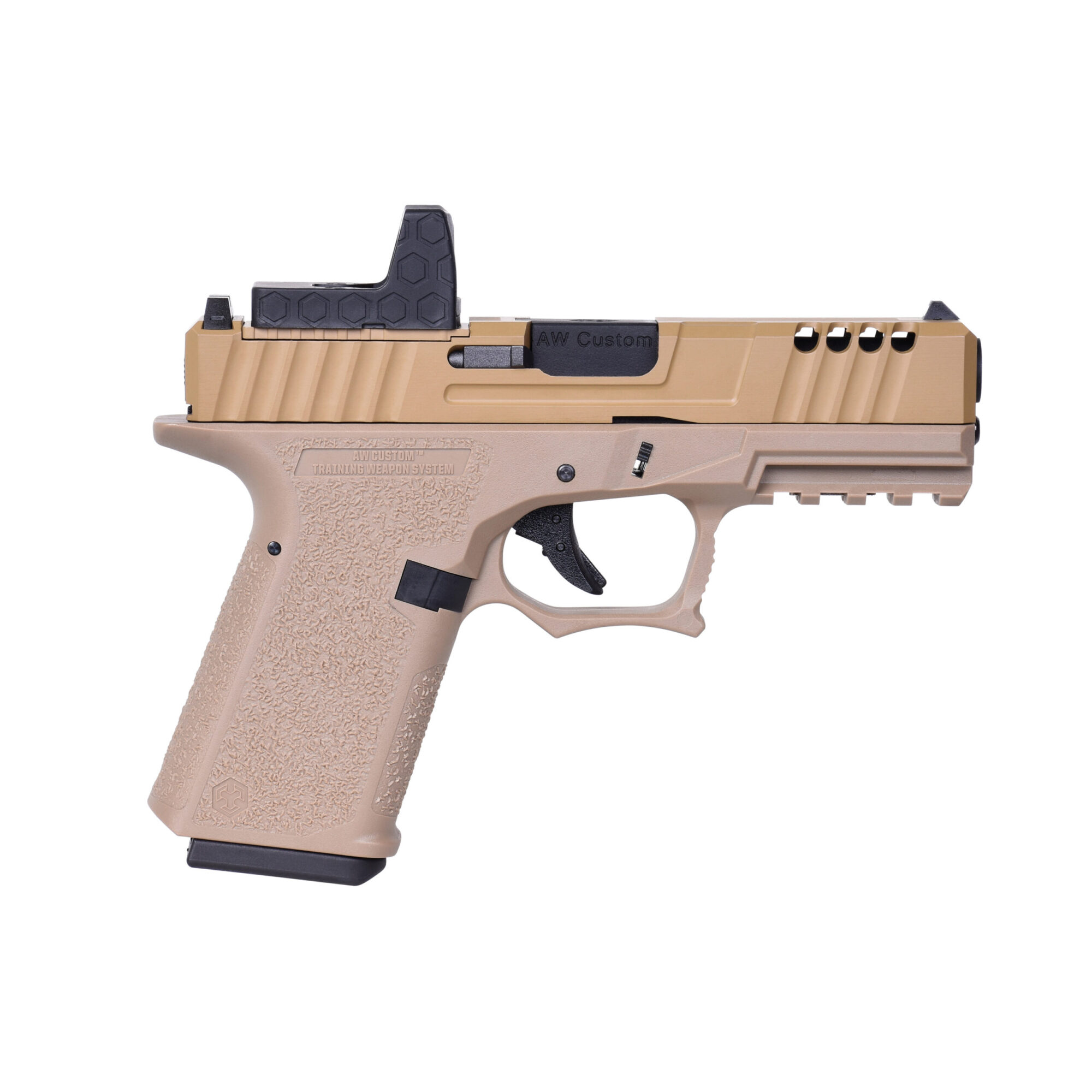 AW Custom VX9 FDE Mod. 1 Precut 6mm – Airsoft Gas BlowBack