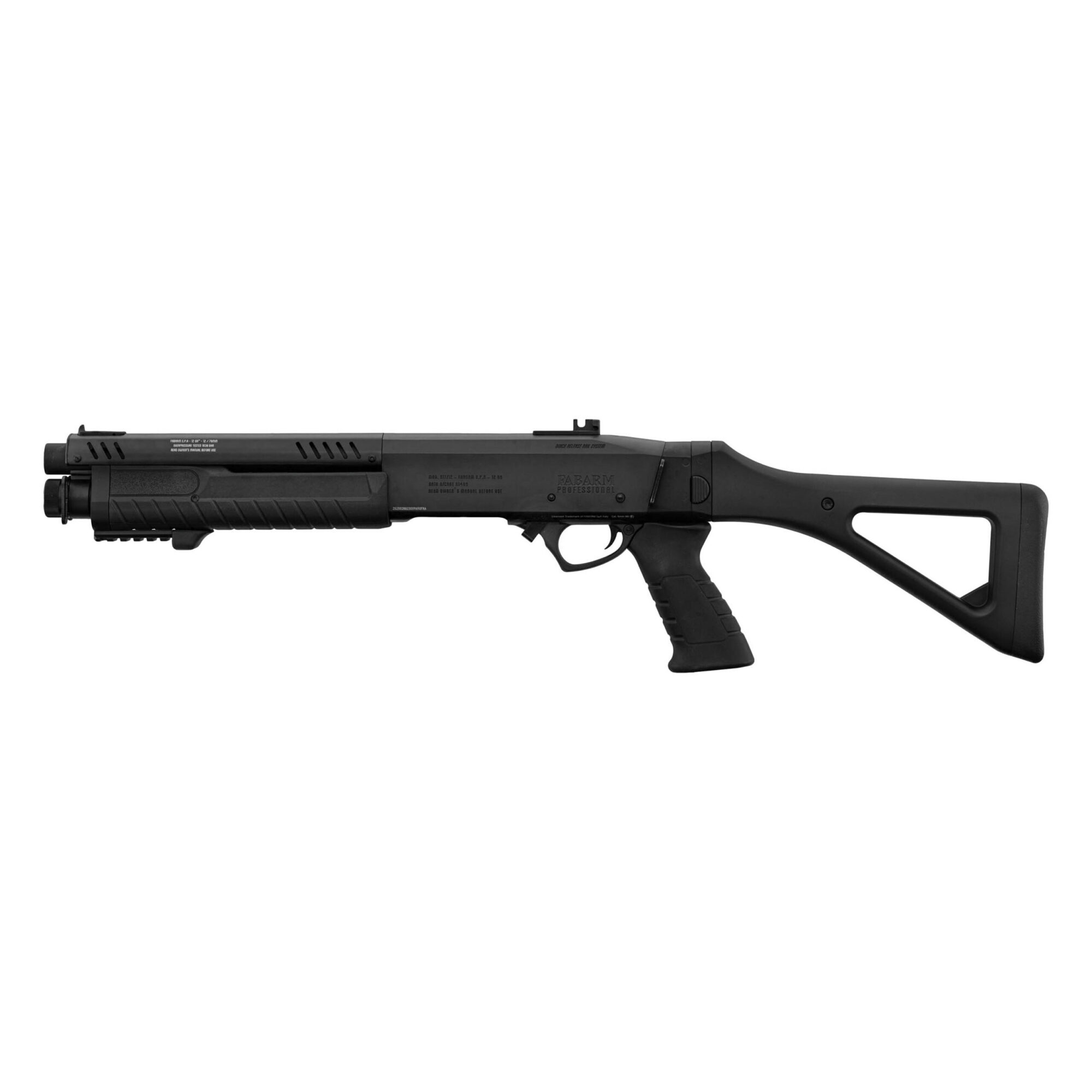 FABARM STF12 Schwarz Initial Compact 6mm - Airsoft Gas Non BlowBack